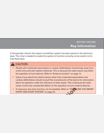 toyota camry 2010-2011 owners manual in english